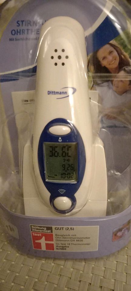 Dittmann Stirn/Ohrthermometer, neu in Seevetal