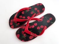 Dolce & Gabbana Flip-Flops Rot Schwarz Kirschen 39 D&G Sandalen Hamburg-Nord - Hamburg Uhlenhorst Vorschau