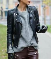 Zara Lederjacke echtleder Blogger used Look S Bayern - Mistelgau Vorschau