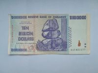 Banknote. 10 Billions Dollars aus Zimbabwe Berlin - Spandau Vorschau