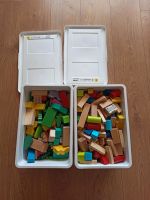 2 Kisten (IKEA) Bausteine Bauklötze Holzklötze Spielsteine Nordrhein-Westfalen - Datteln Vorschau