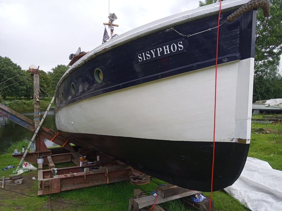Bastlerboot aufzugeben in Wilhelmshaven