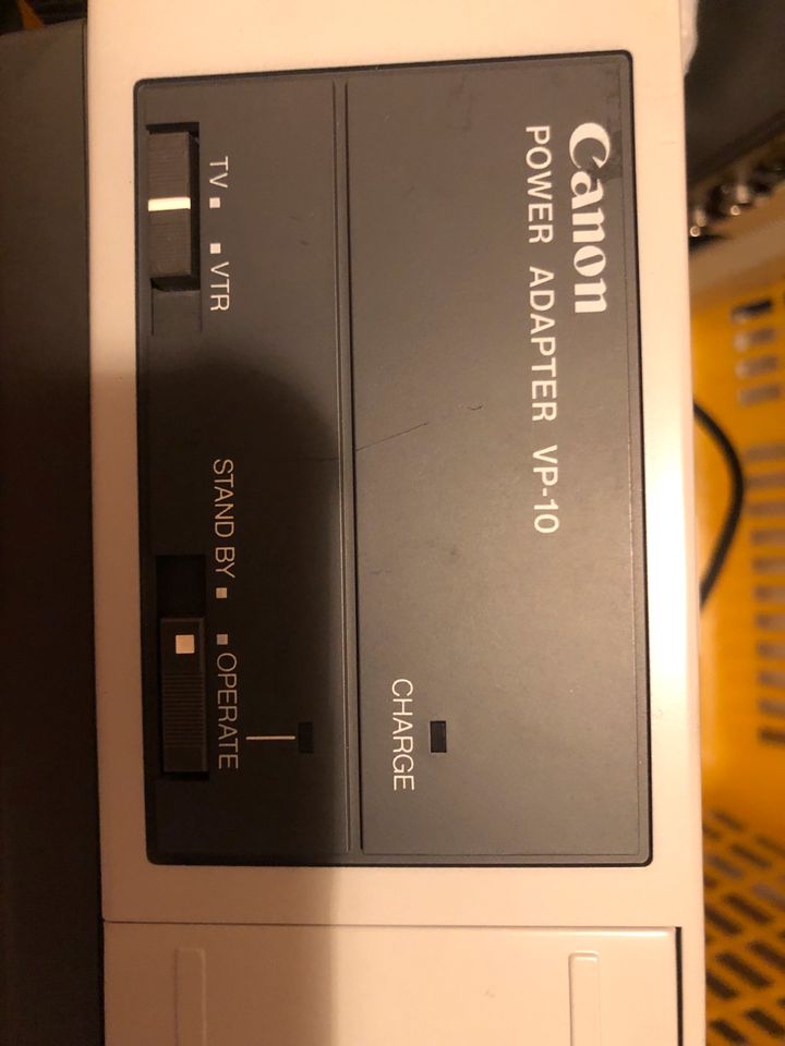 Canon Set Tragbar Videorekorder VR-10, Tuner VT-10 Power Adapter in Mönchengladbach