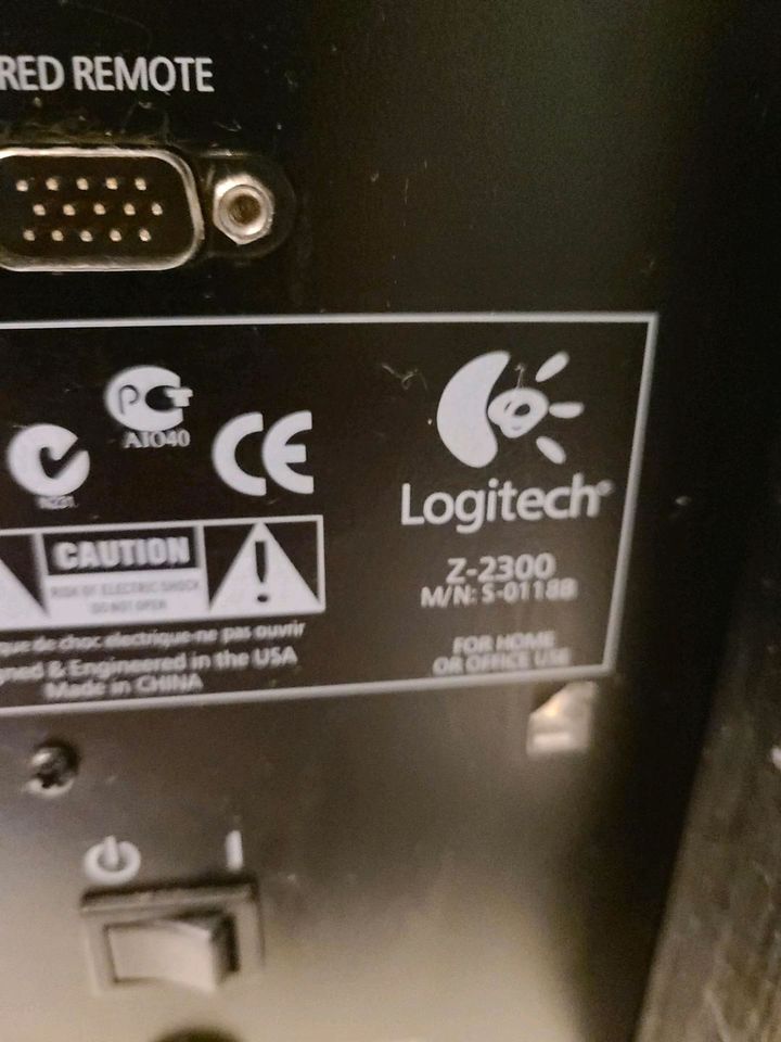 Logitech z-2300 2.1 400W. Lautsprecher Logitech THX Aktivboxen in Bielefeld