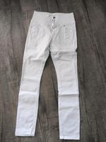 Janina Jeans Weiss Glitzer Knöpfe Gr. 36 Bayern - Veitsbronn Vorschau