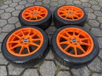 16 zoll orangene Alufelgen & Hankook Sommerreifen Nordrhein-Westfalen - Werdohl Vorschau