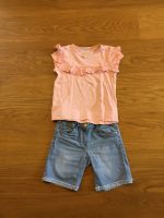 Kleidungs Set C&A NEU T–Shirt orange u. kurze Jeans 122/128 Bayern - Rosenheim Vorschau