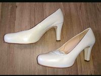 Unisa numis Plateau Pumps Gr. 37,5  bone Elfenbein Brautschuh Bayern - Waigolshausen Vorschau