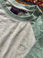 Superdry Longsleeve Shirt, grau-mint, Gr. 42, sehr guter Zustand Bayern - Bockhorn Vorschau