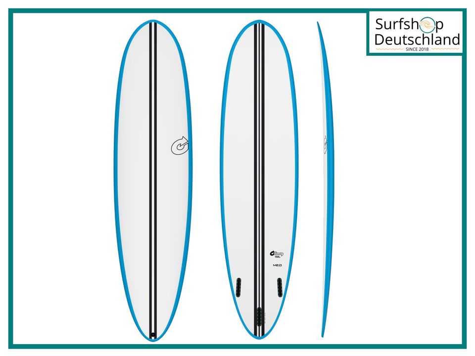 Surfboard TORQ M2.0 Mini Malibu Funboard Surfbrett Wellenreiter in Rheda-Wiedenbrück