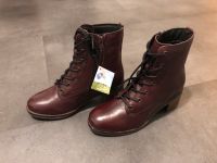 Echtes Leder Stiefelette Bordeaux Neu Gr.37 Stressless Sohle 5 cm Nordrhein-Westfalen - Gummersbach Vorschau