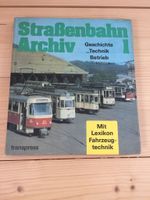 Buch: „Straßenbahn-Archiv 1 Geschichte Technik Betrieb“ (gebunden Dresden - Cotta Vorschau