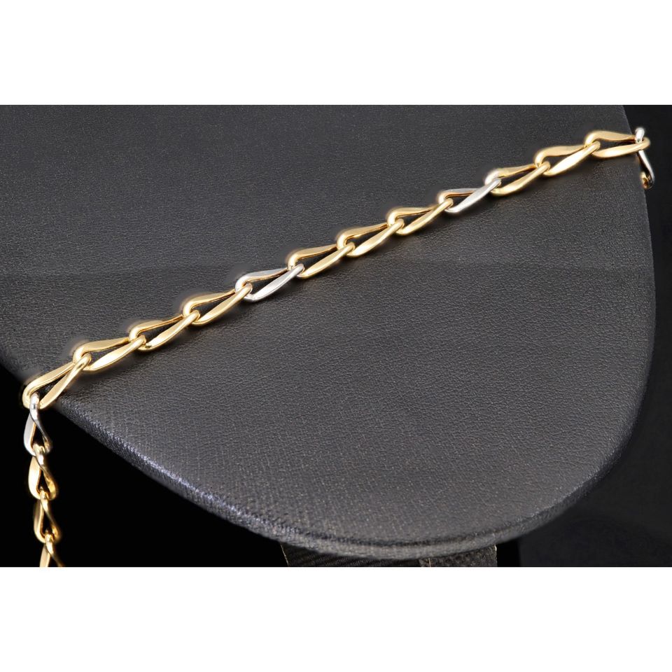 Ankerarmband Goldarmband Armband 585 14K ECHT Gold 19,5cm 4,5mm Bicolor NEU Schmuck Massiv Goldschmuck Viele weitere Angebote mit Finanzierung Ratenzahlung im Shop sensburg-aurum in Berlin