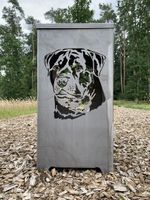 Feuerkorb Rottweiler Rotti Feuertonne Feuerstelle ab 169 Euro* Niedersachsen - Heemsen Vorschau