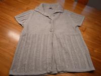 Gr. L Gr. 40/42 Cecil graue Stickjacke Strickweste Bayern - Augsburg Vorschau