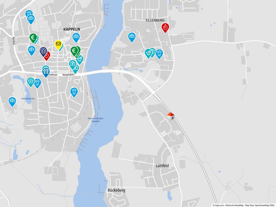 Großzügige Verkaufsfläche in Kappeln in Kappeln