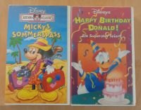 VHS Kassetten Disney Happy Birthday Donald + Mickys Sommerspass Bayern - Manching Vorschau