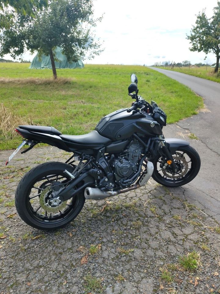 Yamaha MT 07 Garantie bis 03.2025 in Pleckhausen