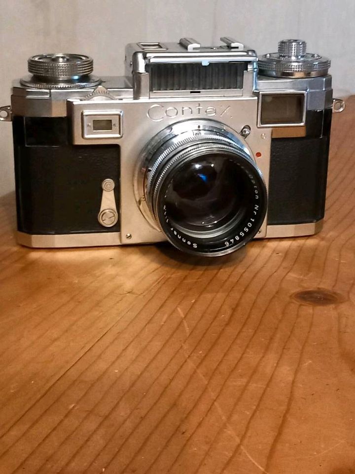 Contax IIIa mit Zeiss Ikon mit Sonnar 1.5 / 50 in Gifhorn