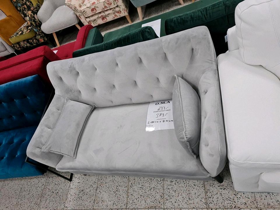 Sofa Couch 2-Sitzer Möbel UVP 639€ in Herbstein