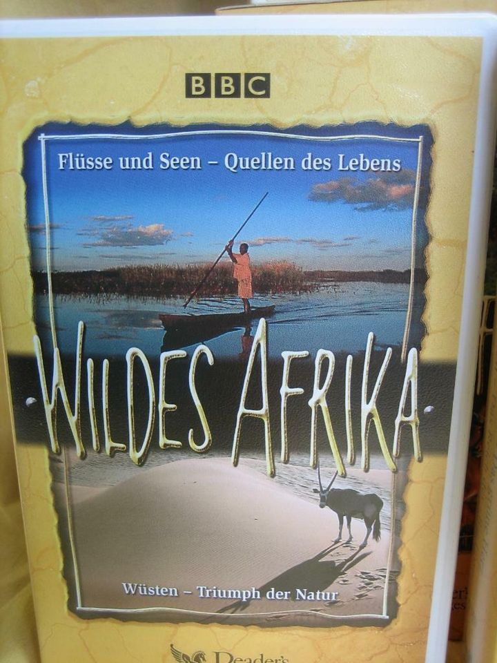 Wildes Afrika von BBC, 3er Serie Video in Bad Belzig