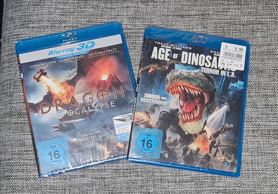 Blu-ray Action Filme - Zurück vom Aussterben + Dragon Apocalypse in Glückstadt