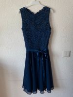 Swing Kleid Spitze dunkelblau S Konfirmation, Abschluss Hessen - Alheim Vorschau