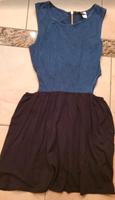 Jeanskleid H&M blau/schwarz Größe M Bayern - Oberthulba Vorschau