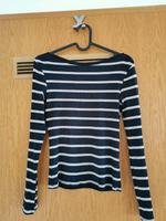 U-Boot Ausschnitt Langarmshirt Pullover Damen Streifen Ripp Nordrhein-Westfalen - Witten Vorschau