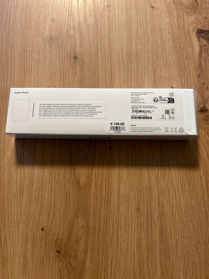 Apple Pencil 2. Generation NEU und original verpackt in Grumbach