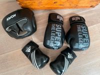 Boxhandschuhe, Kampfsport, Kopfschutz SET / TOP SUPER PRO Hamburg-Mitte - Hamburg Neustadt Vorschau