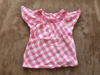 Süße Mädchen Bluse rosa weiß Kariert | Gr. 80 | kaum getragen Hessen - Hanau Vorschau