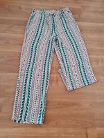 Sommerhose mit Leinen, gemusterte Hose mit Kordelzug -Größe M- Rheinland-Pfalz - Kruft Vorschau