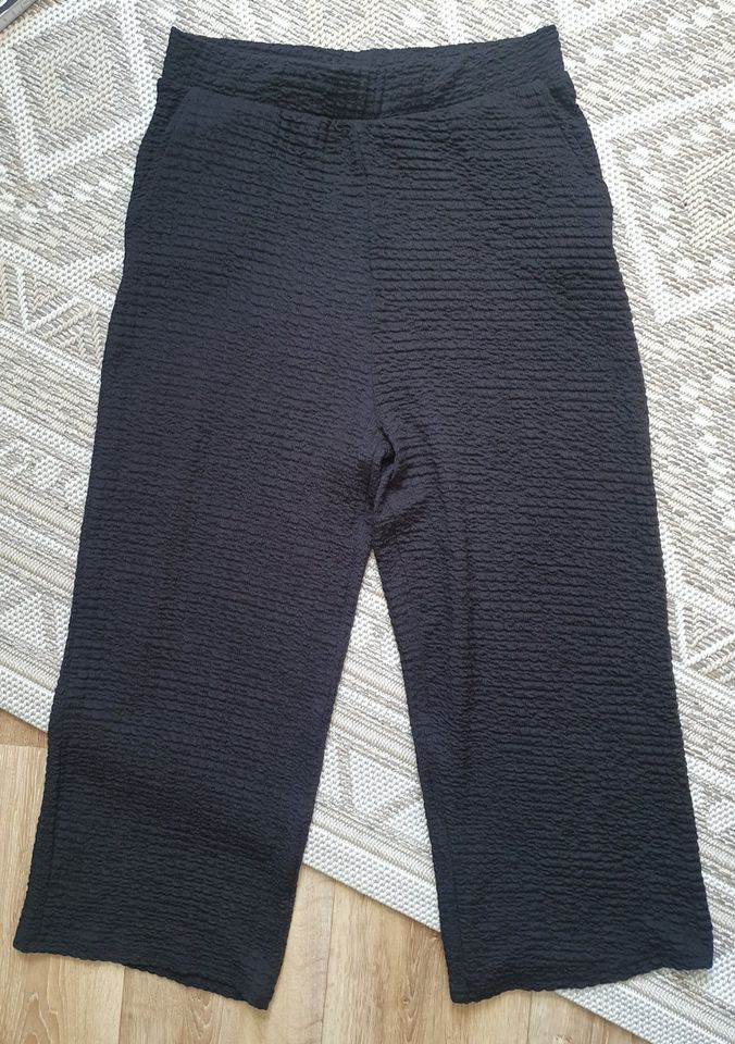 Culotte, Hose, Damen, schwarz, Gr. 38 in Trebbin