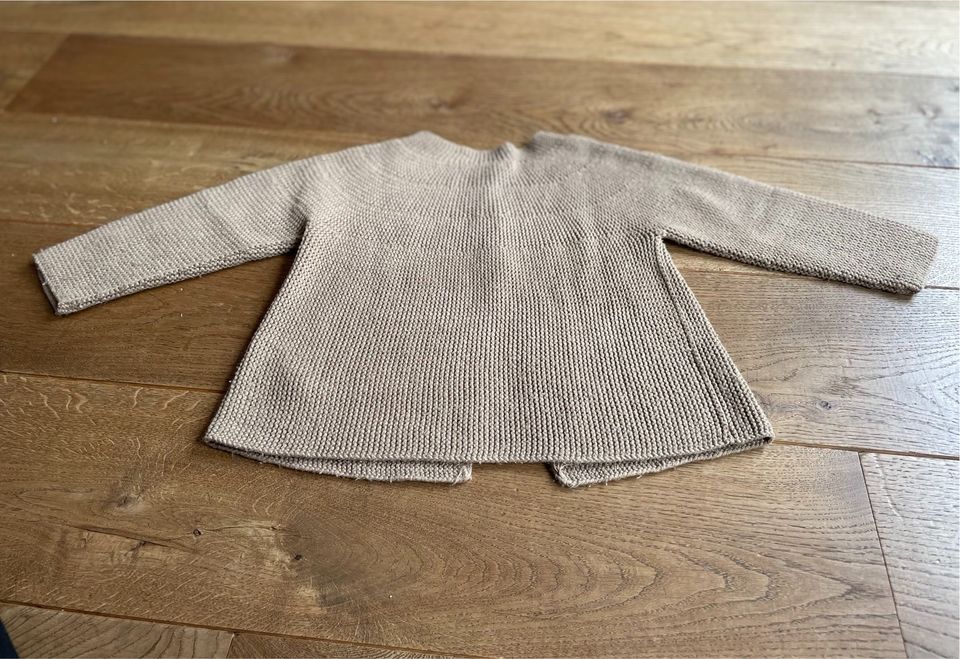 Strickjacke von Zara Kids, beige, Gr. 116 in Duisburg