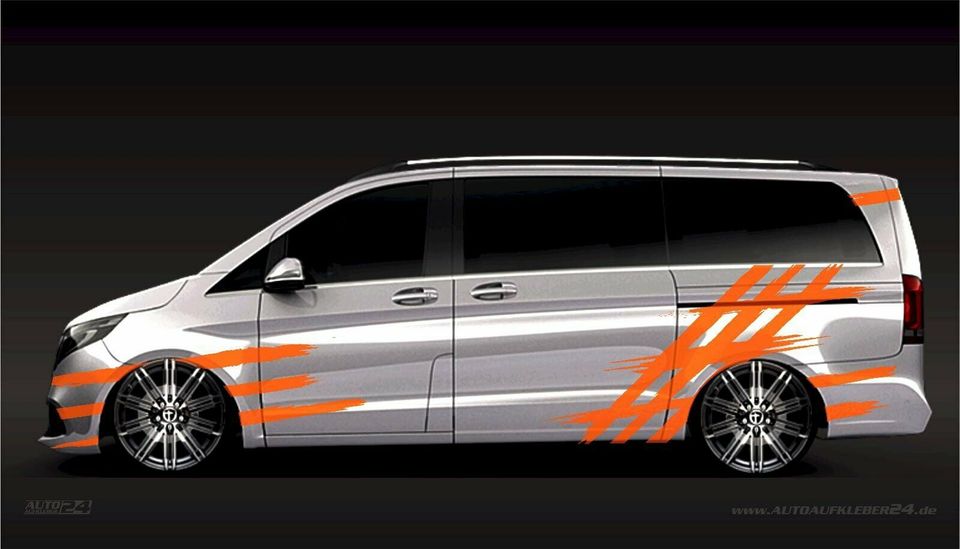 Aufkleber Designfolie Tuning Mercedes V Klasse Vito Viano Vaneo in Düsseldorf