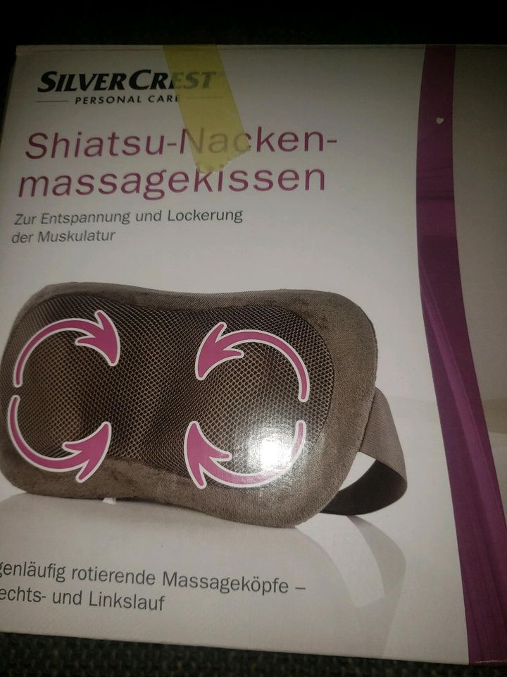 Massagekissen Shiatsu Rücken oder Nackenmassage mit Wärme-Rotlich in  Nordrhein-Westfalen - Unna | eBay Kleinanzeigen ist jetzt Kleinanzeigen