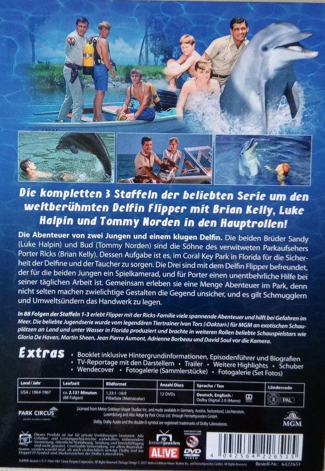 Flipper Die komplette Originalserie - Gesamtedition in Oberhausen