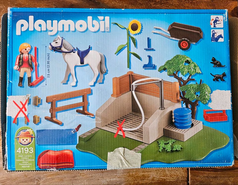 Playmobil Pferdewaschstation 4193 in Hamburg