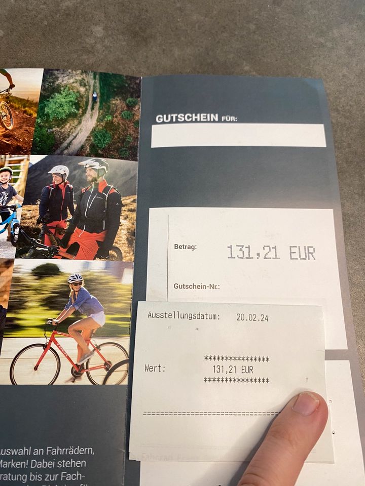 Gutschein 131€ für fahrrad xxl in Frankfurt am Main