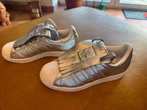Adidas superstar silber metallic cheap