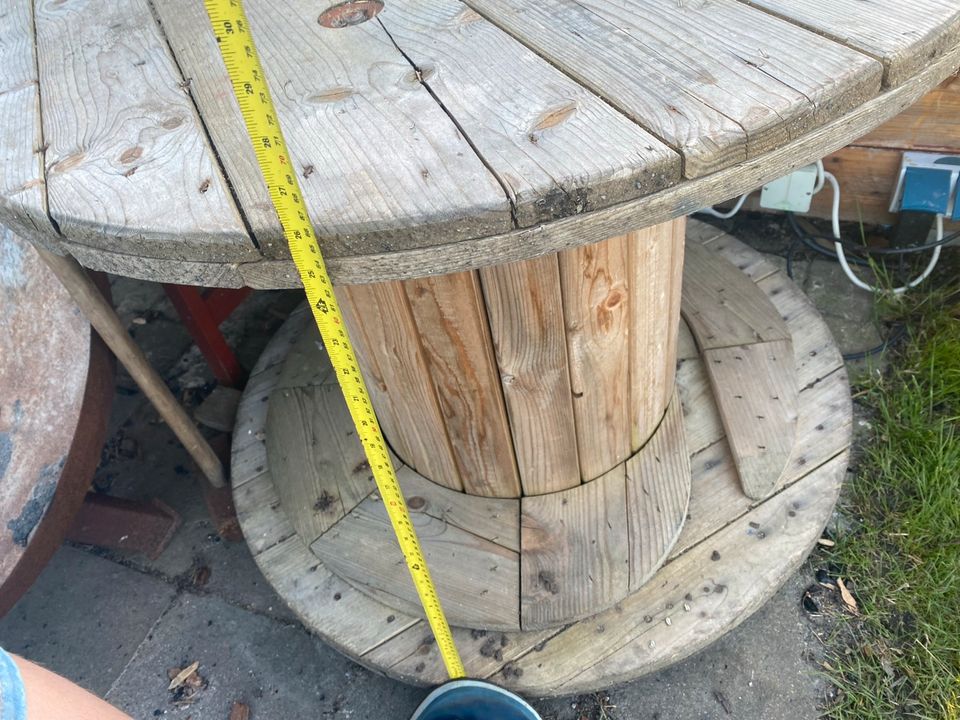 Karbeltrommel Holztrommel Küche Tisch Garten in Rostock