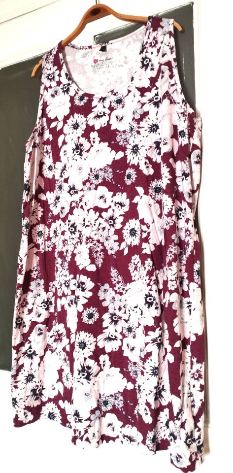 Kleid Sommerkleid Tunika Longshirt bpc Gr. 48/ 50 /52 /54 Blumen in Hamburg