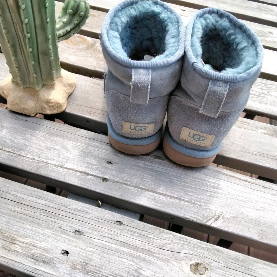 UGG Boots Classic Mini hellblau Gr. 39 in Schüttorf