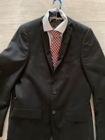 Anzug Hose 46 , Sakko 90 neuwertig mit Hemd und Krawatte Niedersachsen - Aurich Vorschau