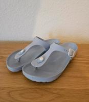 Birkenstock Gr.39 Badeschuhe / Zehentrenner hellblau Baden-Württemberg - Friedrichshafen Vorschau