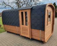 SAUNA GARTENSAUNA mit Holzofen 4 m  THERMOHOLZ 2 Räume NEU Banja Nordrhein-Westfalen - Hüllhorst Vorschau