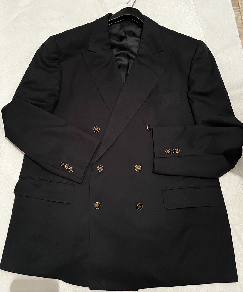 BURBERRY Herren Sakko Vintage  Jackett Größe 27 schwarz in Hannover