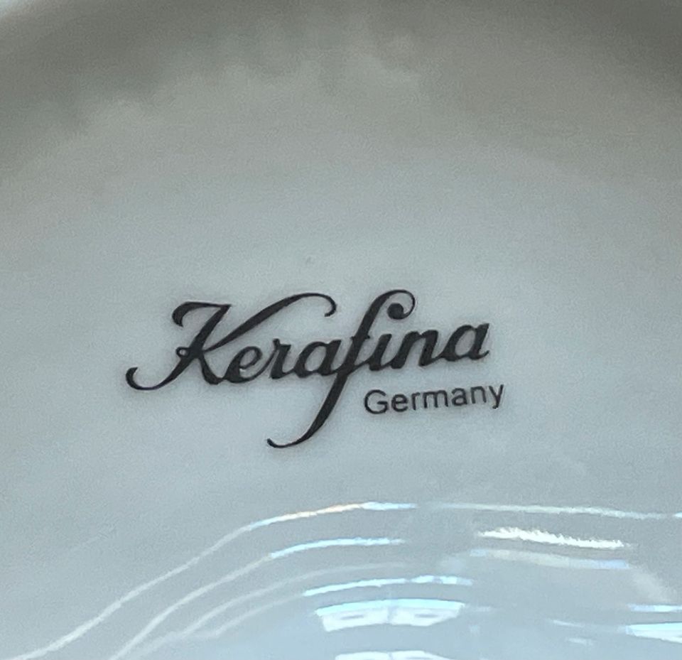 Kerafina 6tlg. Badezimmer-Set+1x KPM-Halter+1x Zugabe in Obertraubling