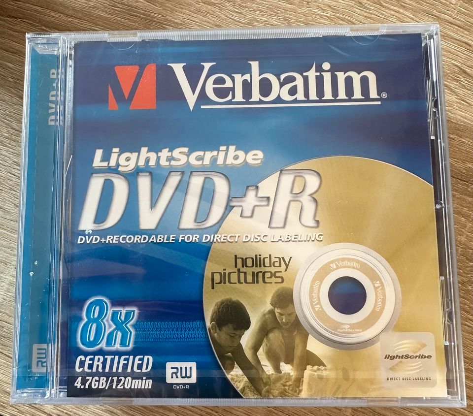 5 x Verbatim LightScribe DVD+R5 in OVP in Castrop-Rauxel